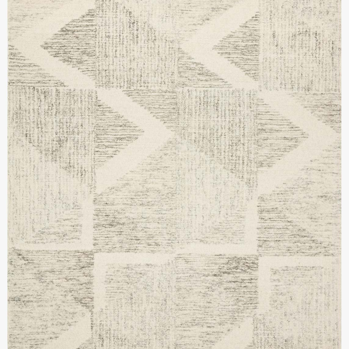 Loloi Milo Lt Grey / Granite Rug White Cliff Studio Area Rugs