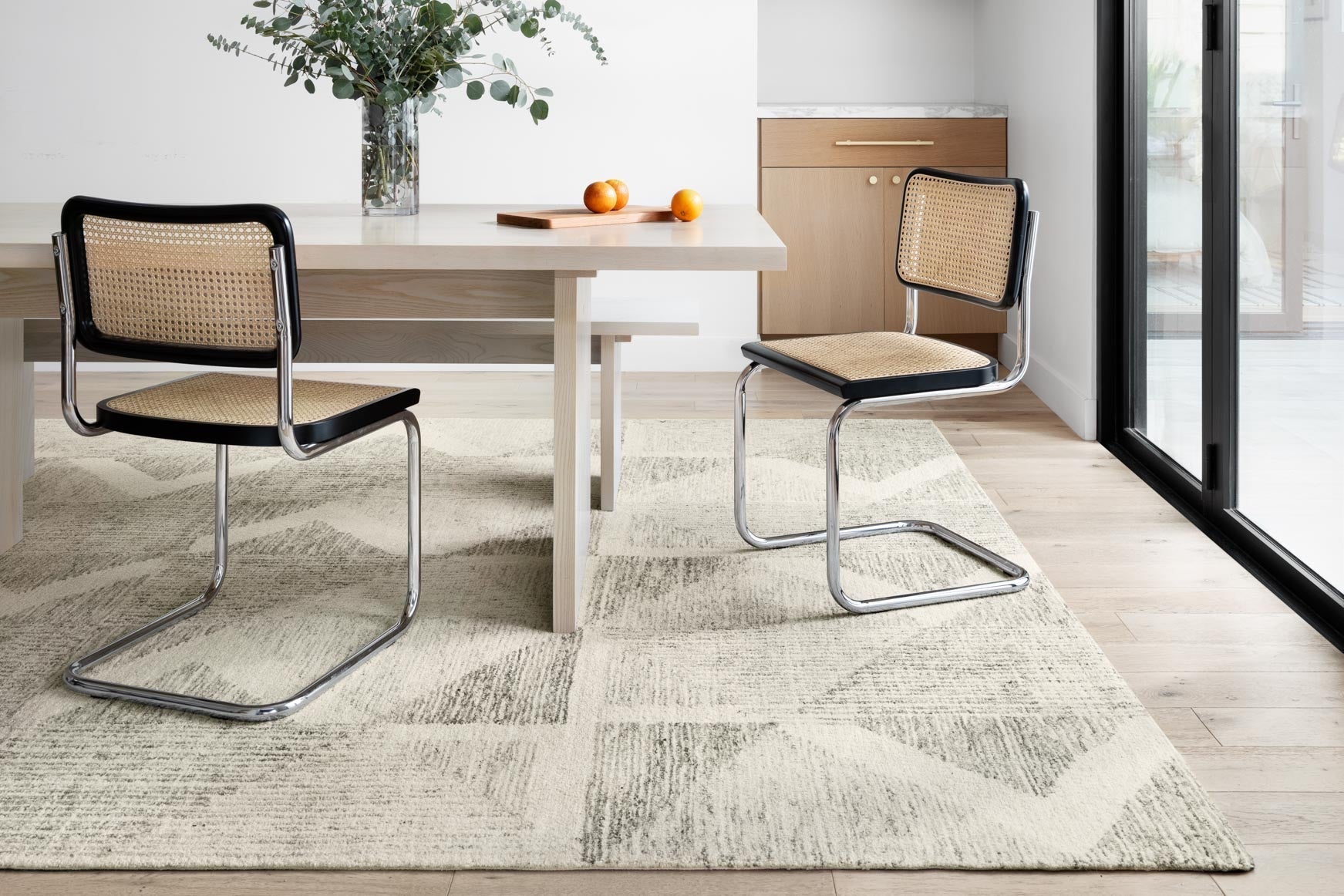 Loloi Milo Lt Grey / Granite Rug White Cliff Studio Area Rugs