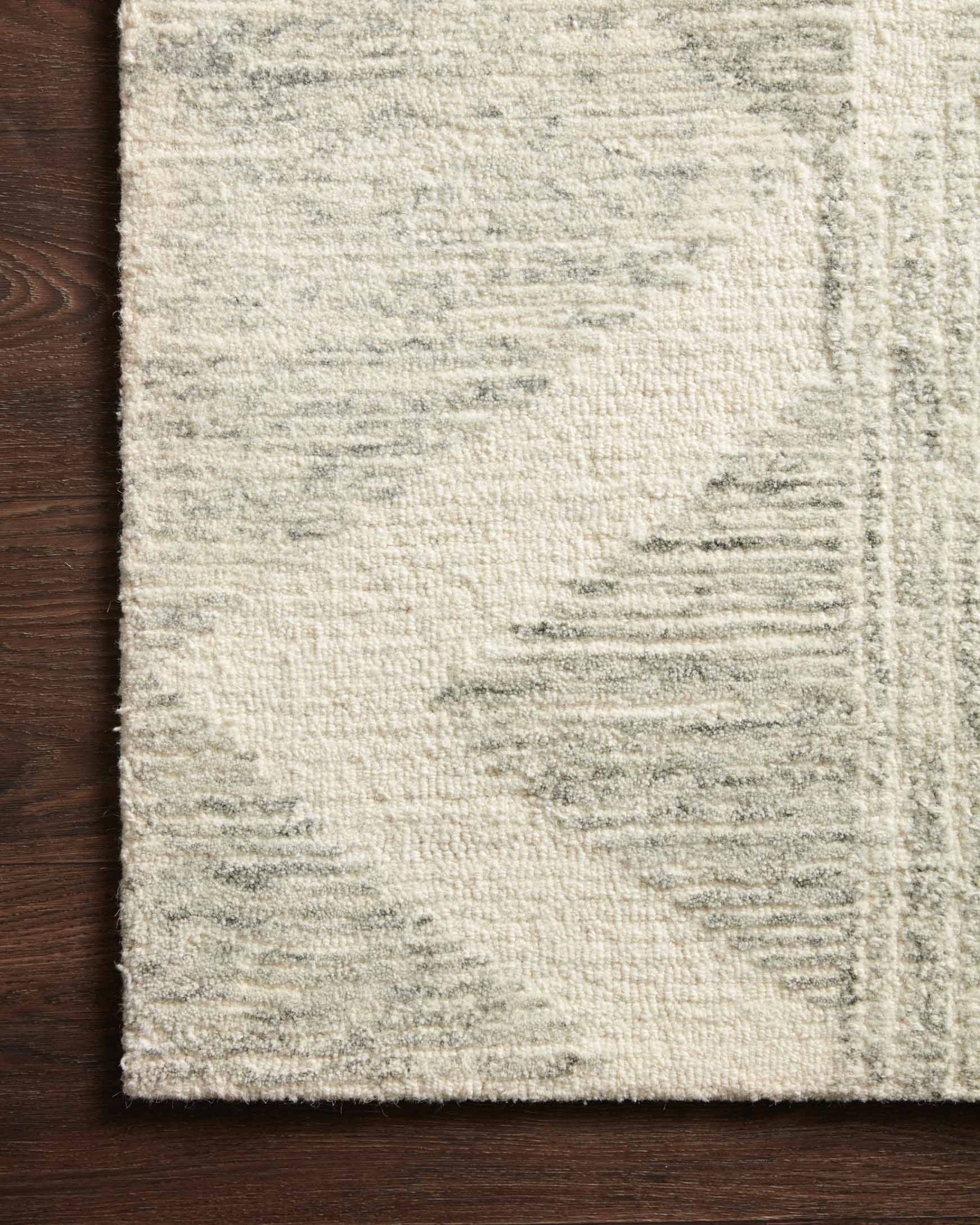 Loloi Milo Lt Grey / Granite Rug White Cliff Studio Area Rugs