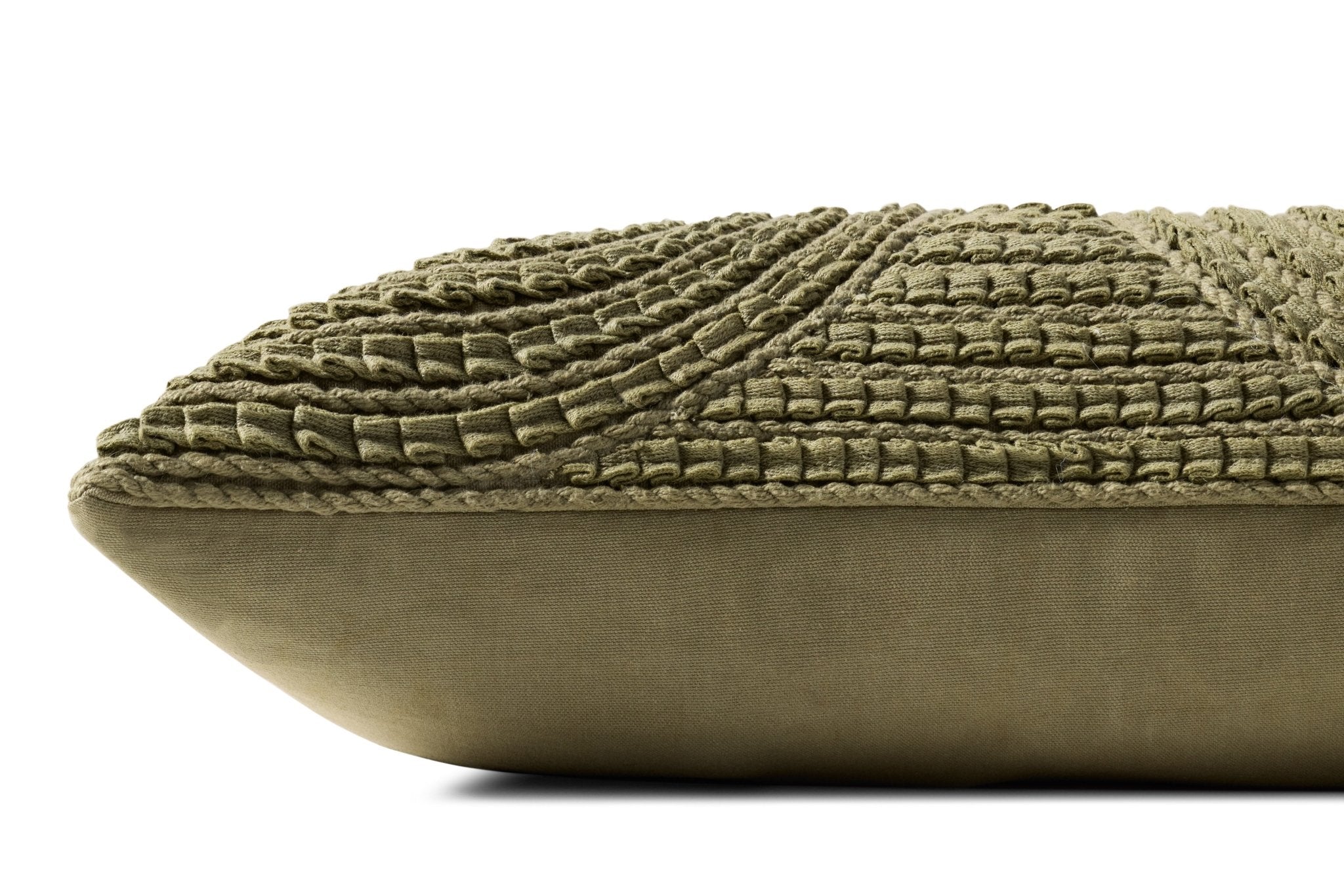 Loloi Moss Pillow White Cliff Studio Pillow