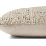 Loloi Natural / Ivory 13'' x 21'' Cover Only Pillow