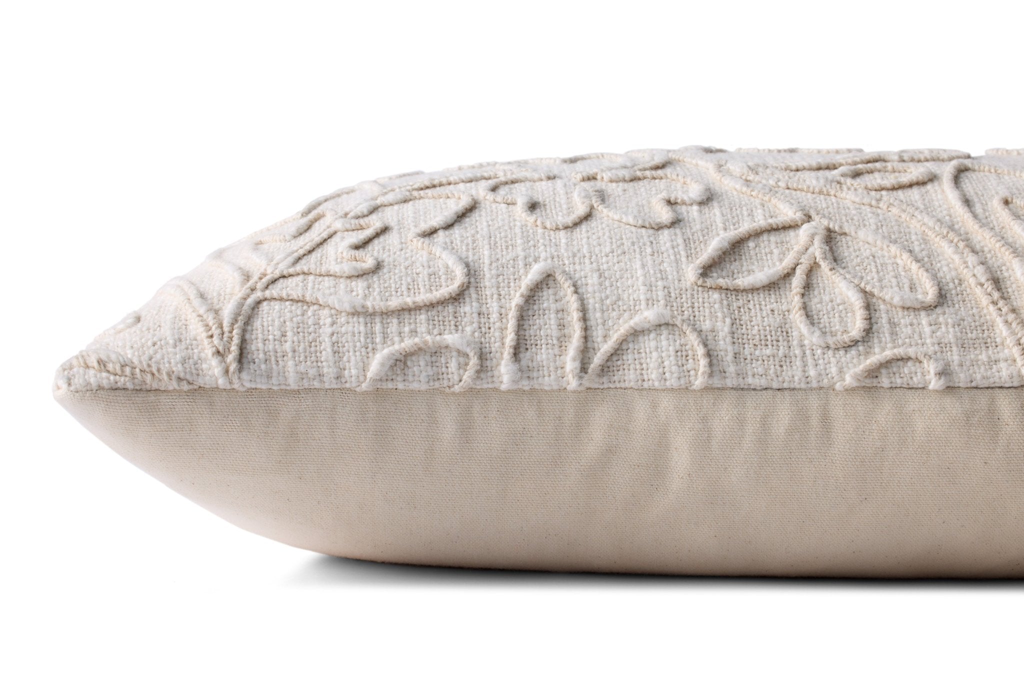 Loloi Natural Pillow White Cliff Studio Pillow