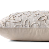 Loloi Natural Pillow White Cliff Studio Pillow