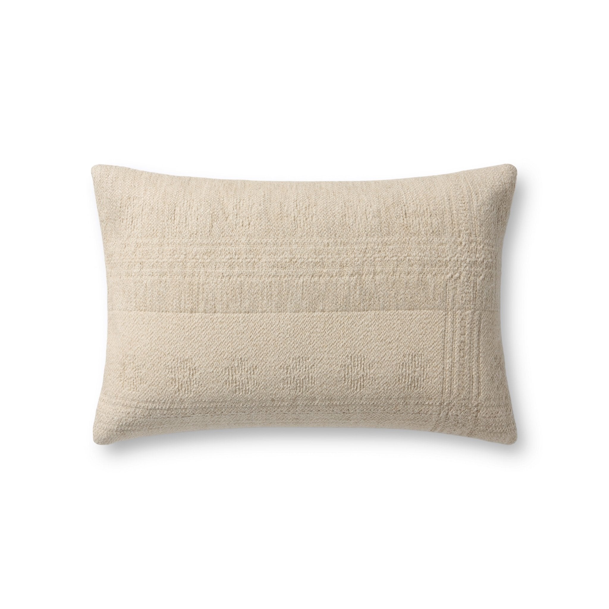 Loloi Natural Pillow White Cliff Studio Pillow