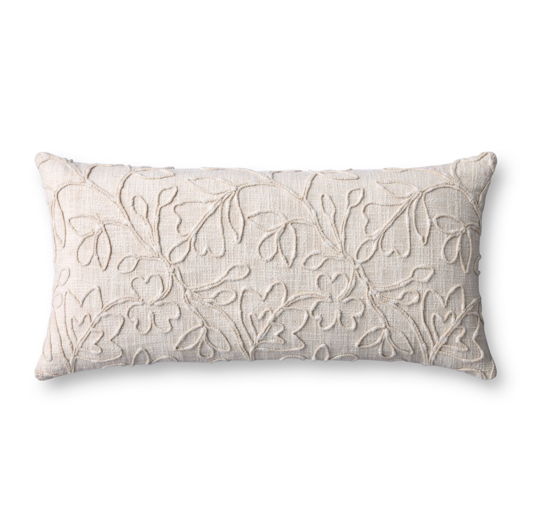 Loloi Natural Pillow White Cliff Studio Pillow
