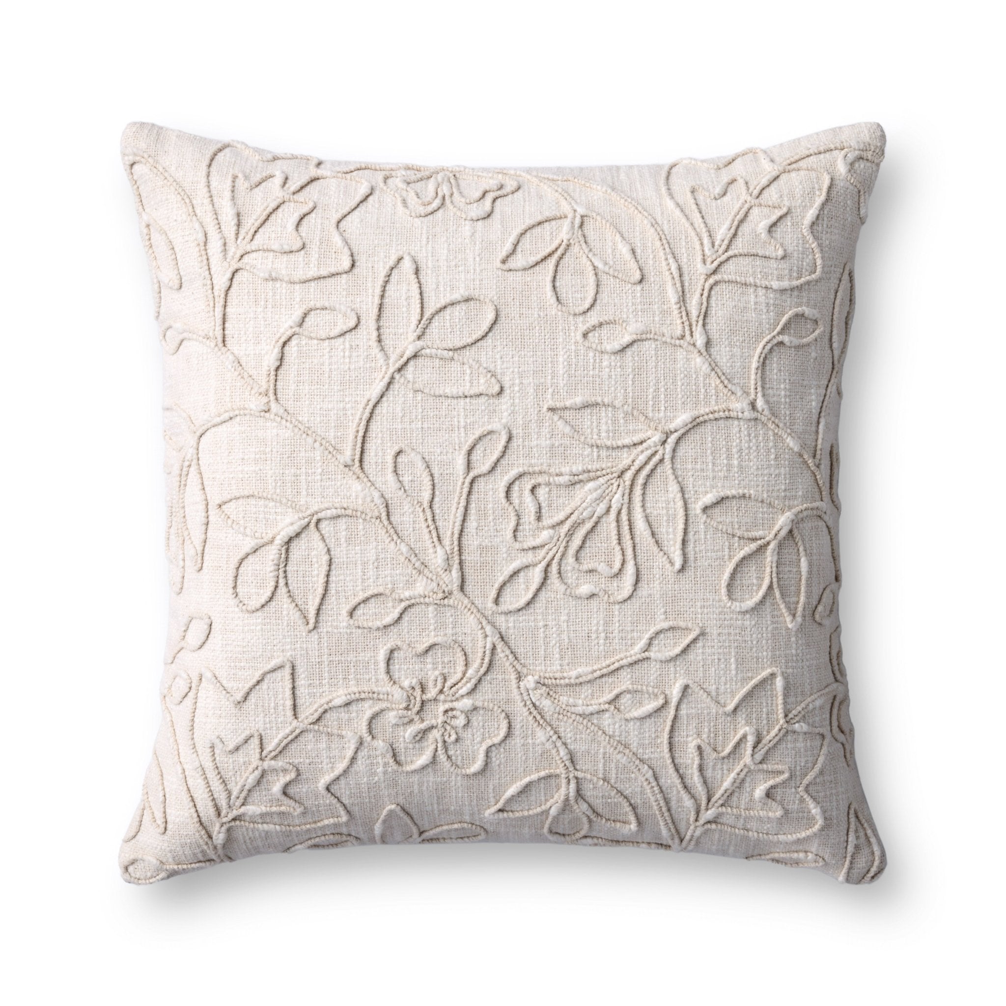 Loloi Natural Pillow White Cliff Studio Pillow