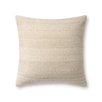 Loloi Natural Pillow White Cliff Studio Pillow