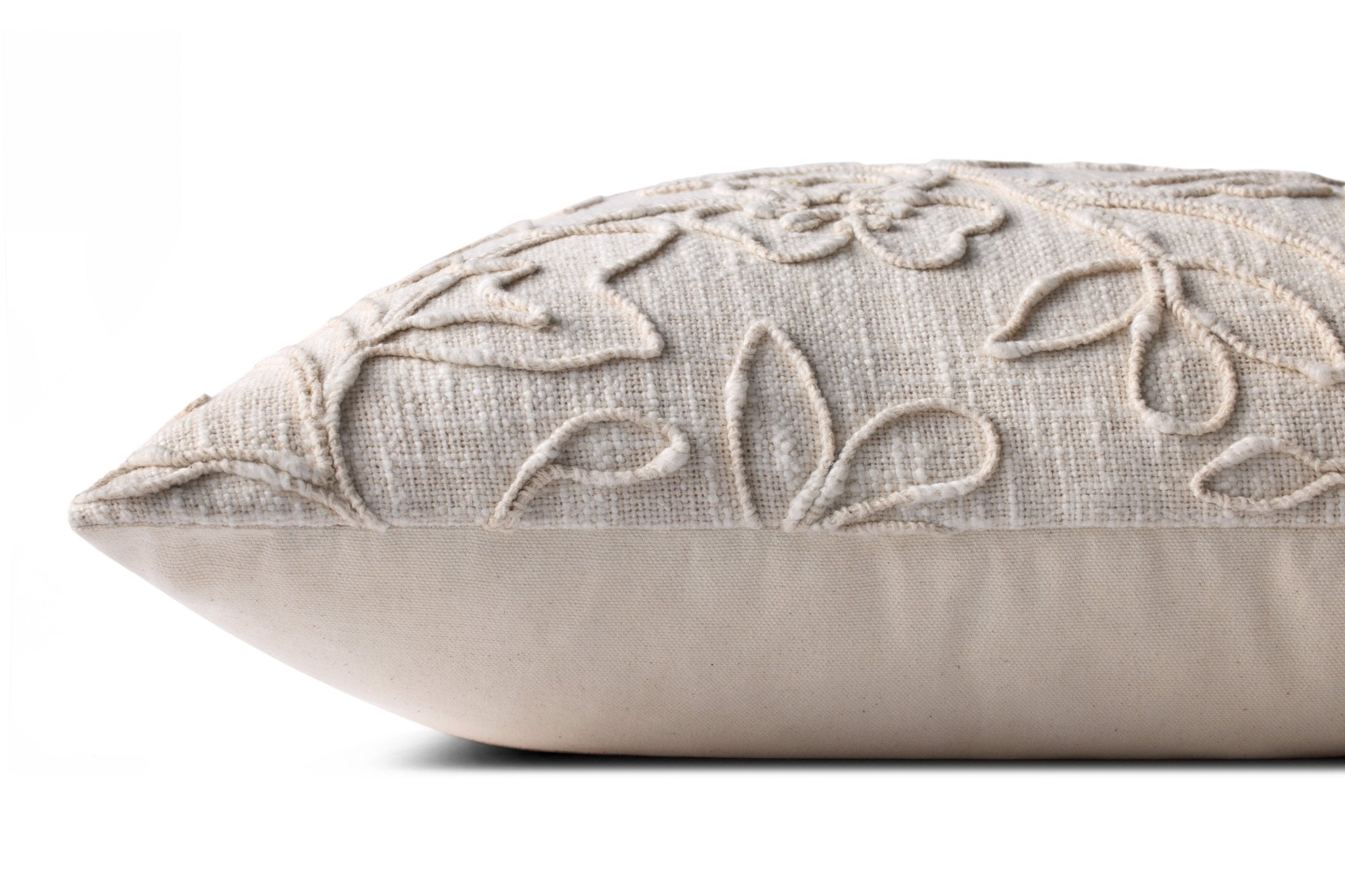 Loloi Natural Pillow White Cliff Studio Pillow