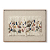 Loloi New Approach Multi Wall Art White Cliff Studio Textile Art