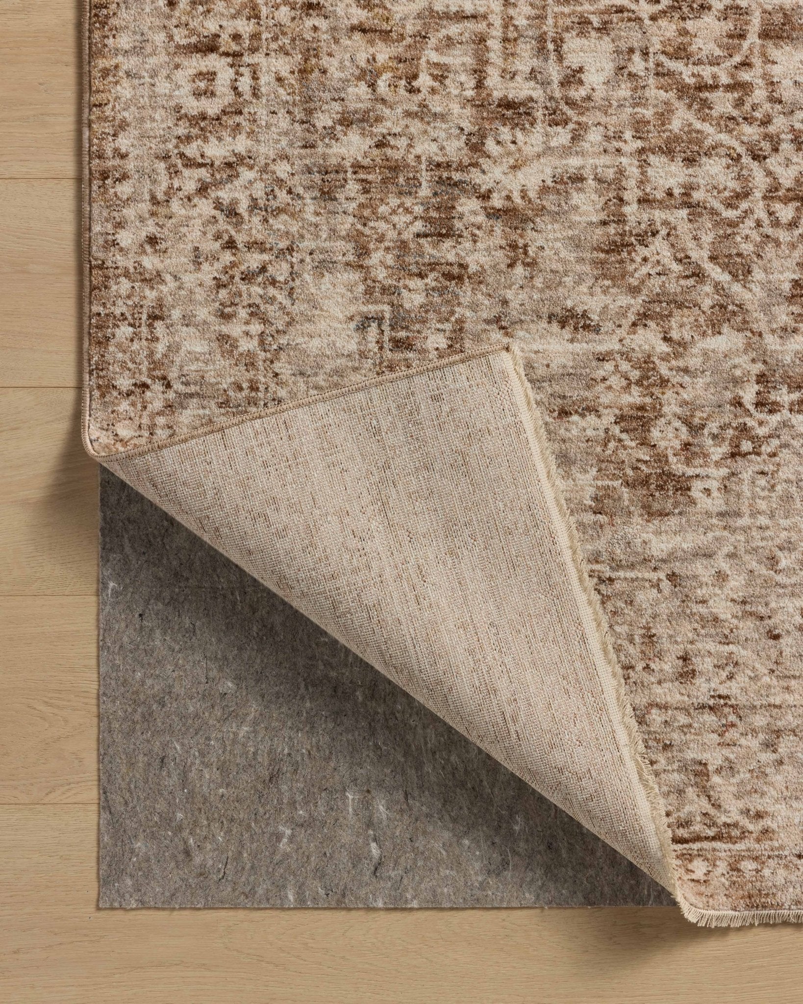 Loloi Newman Bark / Natural Area Rug White Cliff Studio Area Rug