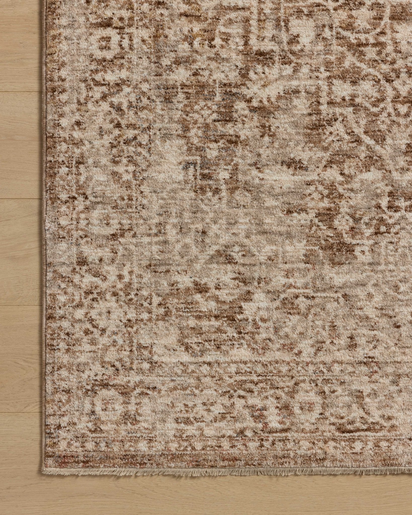 Loloi Newman Bark / Natural Area Rug White Cliff Studio Area Rug