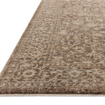 Loloi Newman Dark Taupe / Natural Area Rug White Cliff Studio Area Rug
