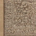 Loloi Newman Dark Taupe / Natural Area Rug White Cliff Studio Area Rug