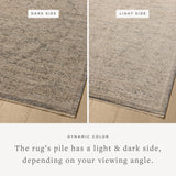 Loloi Newman Slate / Natural Area Rug White Cliff Studio Area Rug