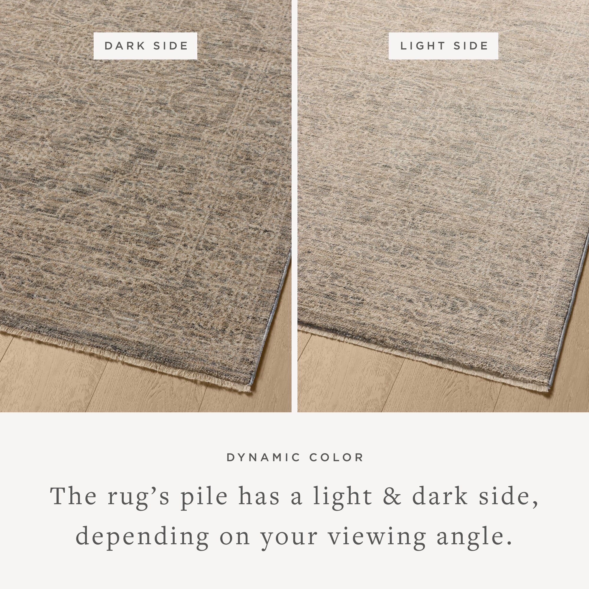 Loloi Newman Slate / Natural Area Rug White Cliff Studio Area Rug