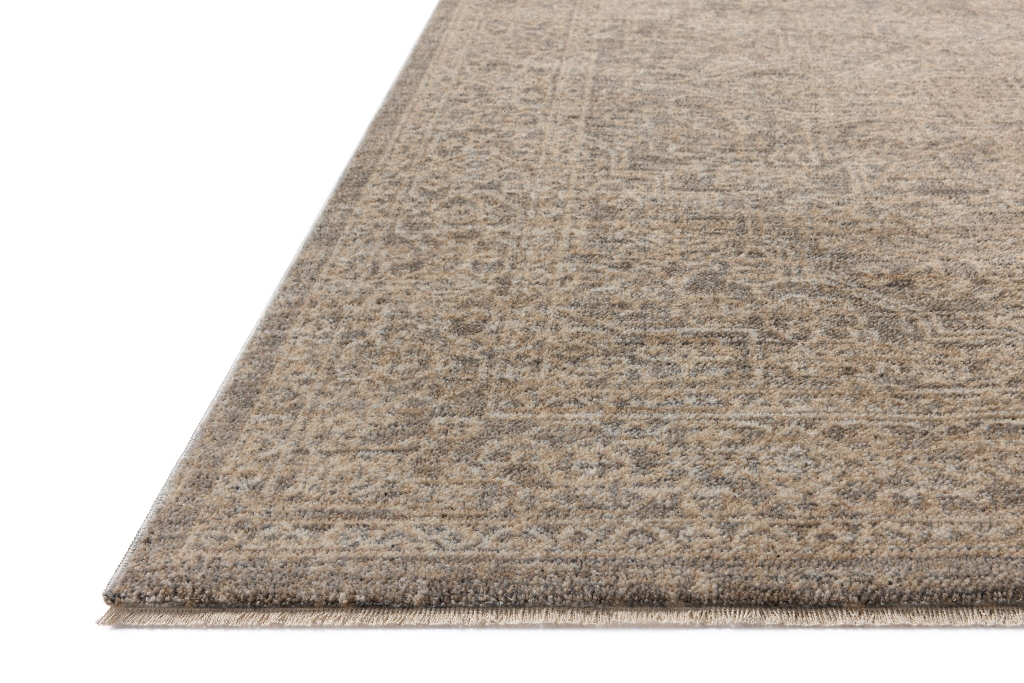 Loloi Newman Slate / Natural Area Rug White Cliff Studio Area Rug