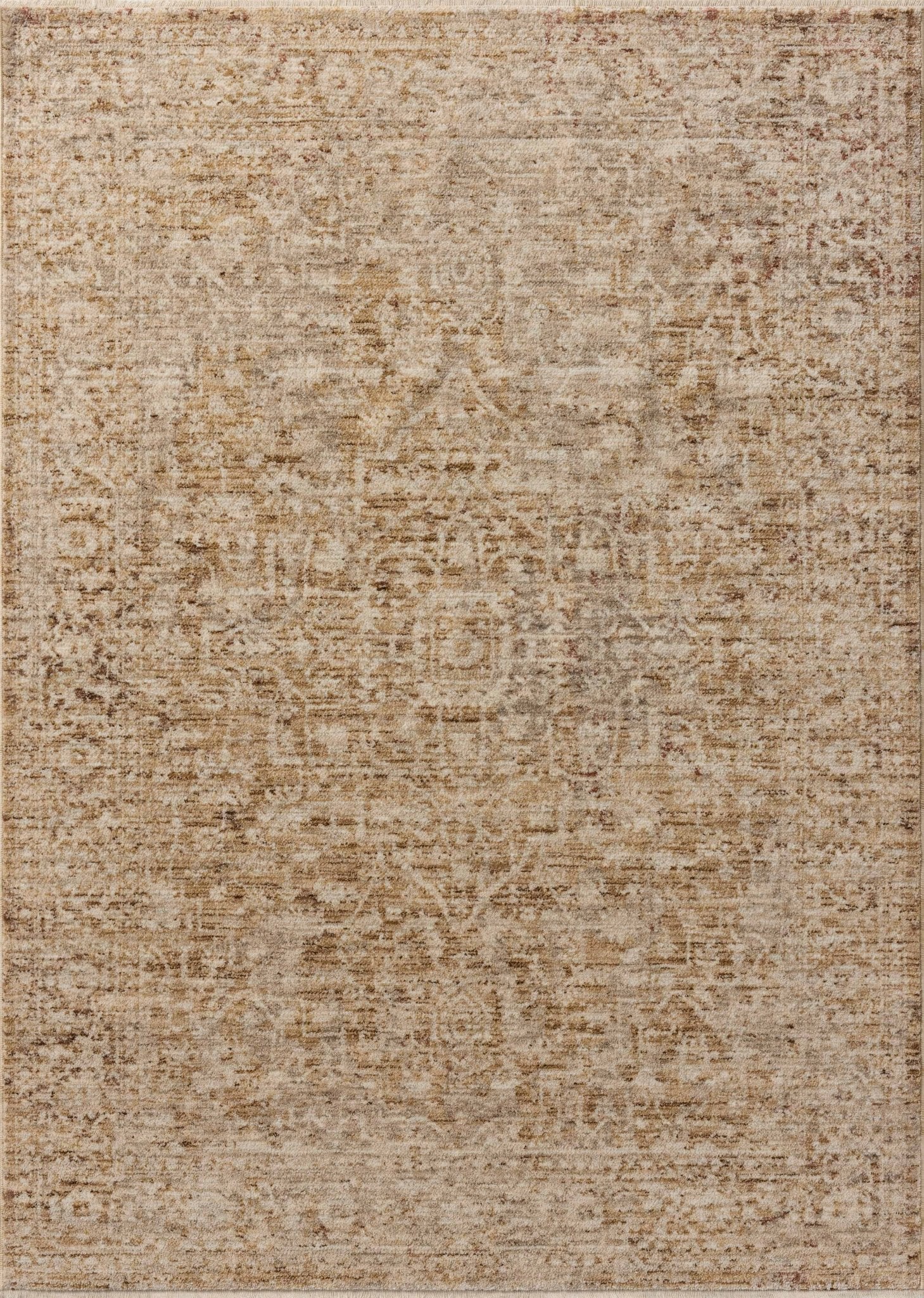 Loloi Newman Wheat / Natural Area Rug White Cliff Studio Area Rug