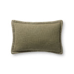 Loloi No Name Olive Pillow White Cliff Studio Pillow