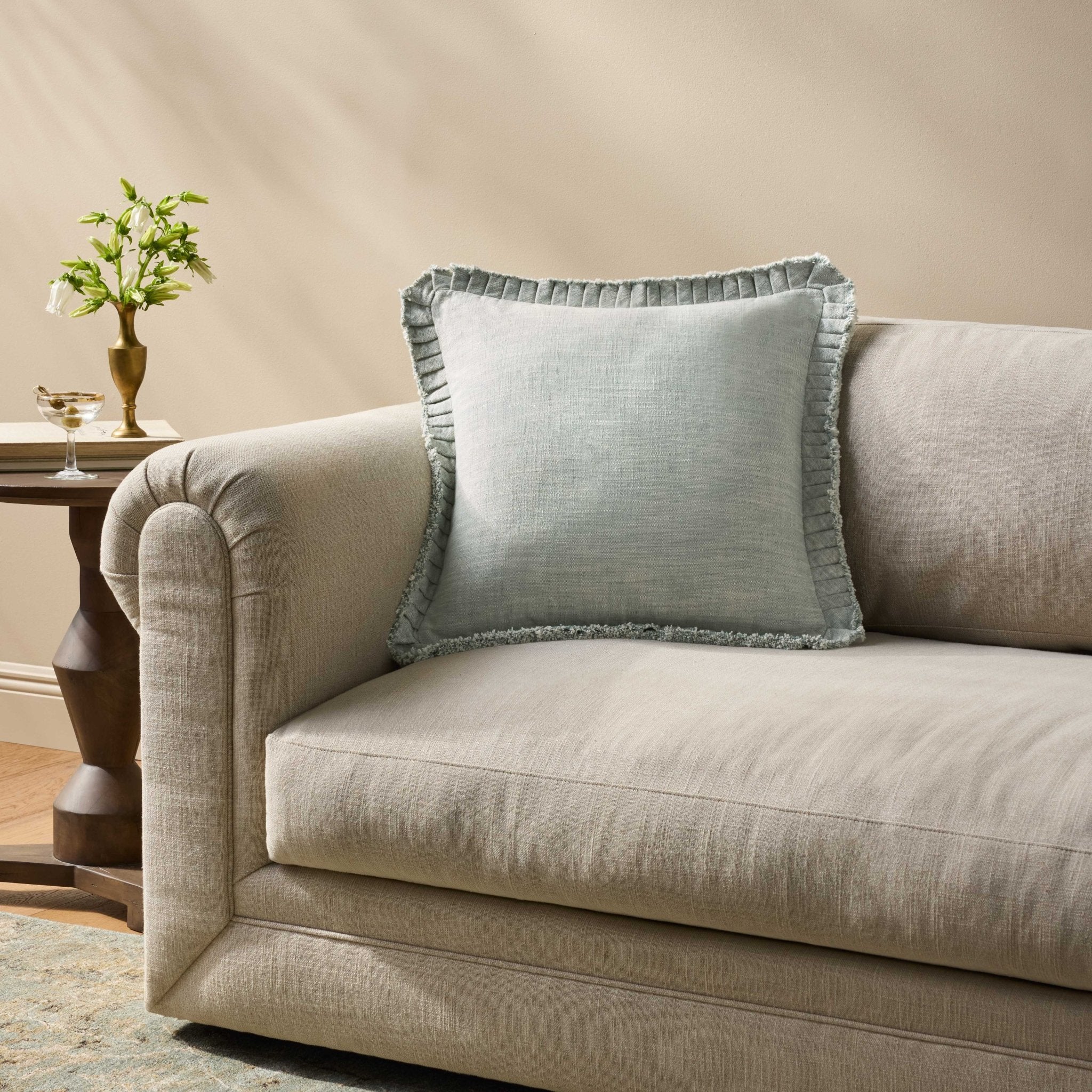 Loloi Not Named Blue Pillow White Cliff Studio Pillow