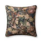 Loloi Not Named Green / Multi Pillow White Cliff Studio Pillow