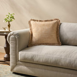 Loloi Not Named Rust Pillow White Cliff Studio Pillow