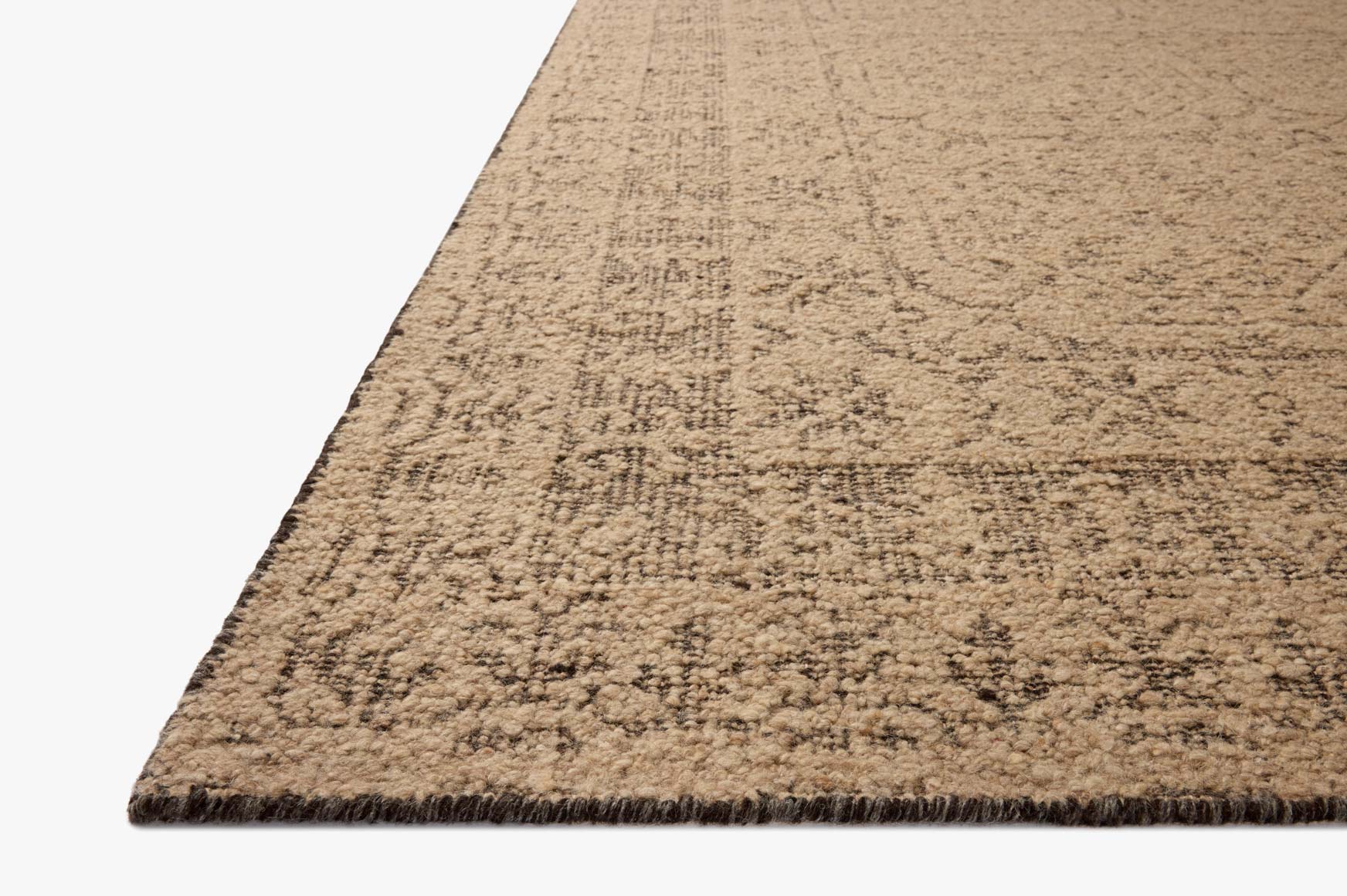 Loloi Novi Tan / Onyx Rug White Cliff Studio Area Rugs