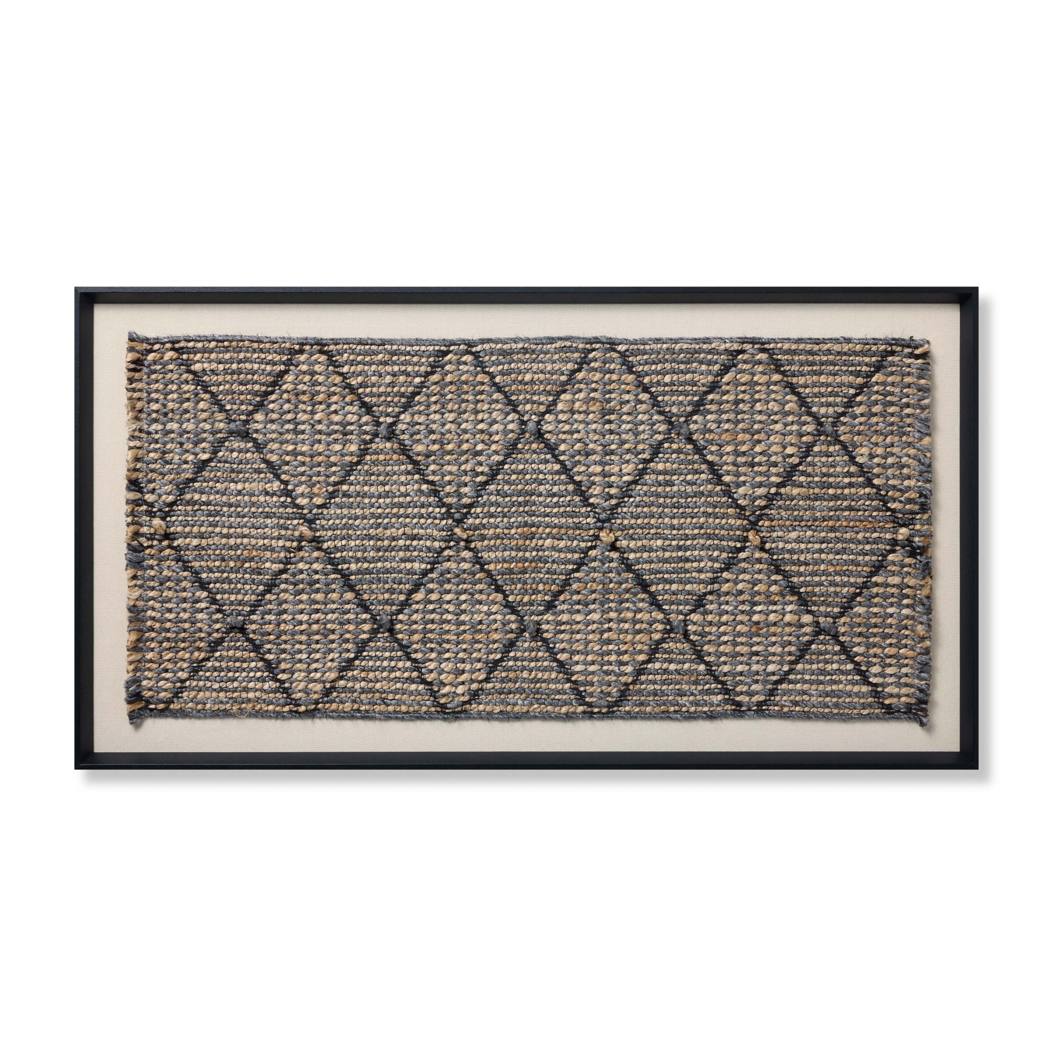 Loloi Nuit Grey / Beige Wall Art White Cliff Studio Wall Art