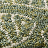 Loloi P0908 Green Pillow White Cliff Studio Throw Pillows