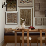 Loloi Patchwork A Beige / Brown Wall Art White Cliff Studio Wall Art