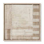 Loloi Patchwork A Beige / Brown Wall Art White Cliff Studio Wall Art