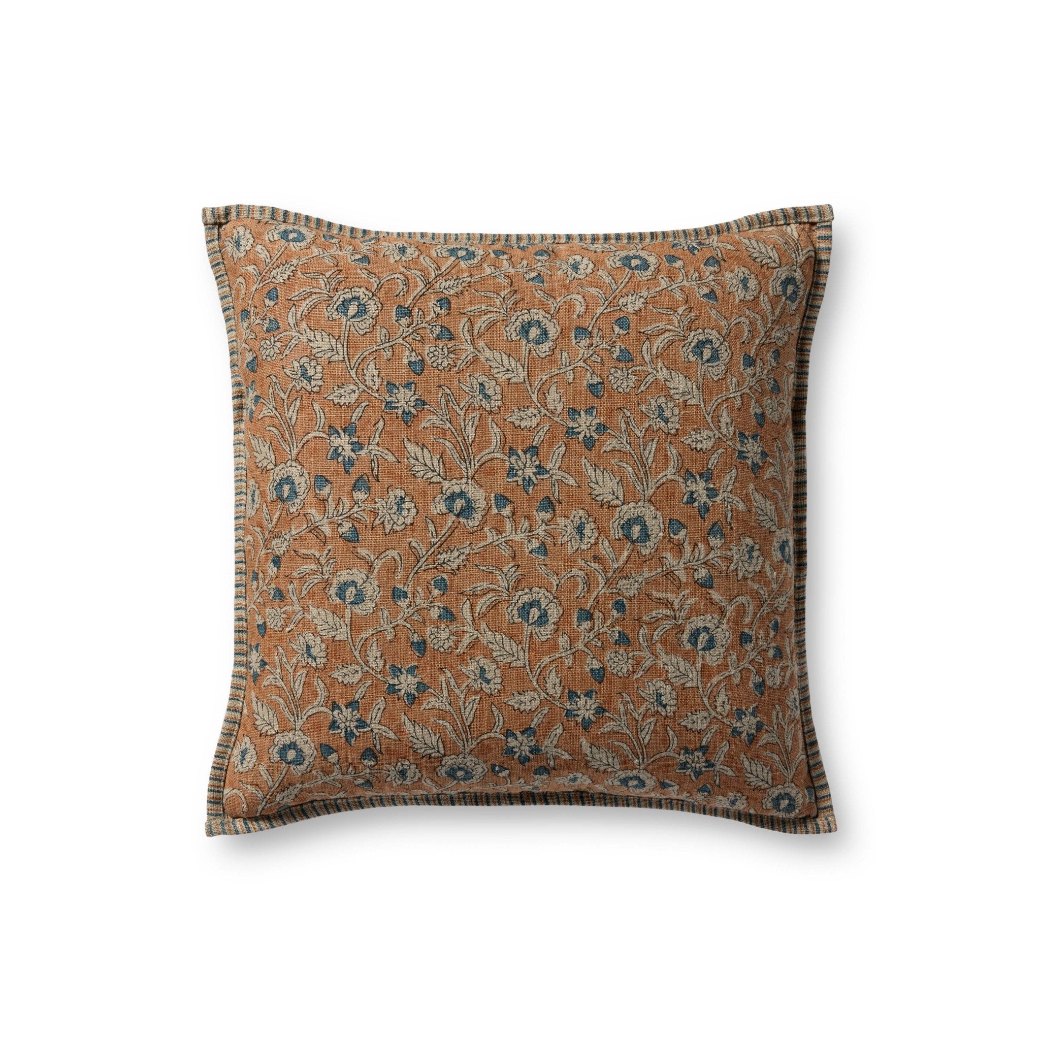Loloi Peach / Multi Pillow White Cliff Studio Pillow