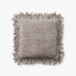 Loloi PLL0033 Beige Pillow White Cliff Studio Throw Pillows