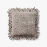 Loloi PLL0033 Beige Pillow White Cliff Studio Throw Pillows