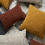 Loloi PLL0097 Copper Pillow White Cliff Studio Throw Pillows