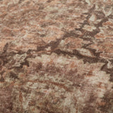 Loloi PLL0104 Multi 22'' x 22'' Cover Only Pillow White Cliff Studio Floral Pillows