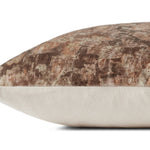 Loloi PLL0104 Multi 22'' x 22'' Cover Only Pillow White Cliff Studio Floral Pillows