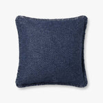 Loloi PLL0121 Navy Pillow White Cliff Studio Throw Pillows