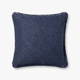 Loloi PLL0121 Navy Pillow White Cliff Studio Throw Pillows
