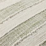 Loloi PLL0134 Green / Ivory Pillow White Cliff Studio Throw Pillows