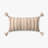 Loloi PLL0157 Ivory / Multi Pillow White Cliff Studio Throw Pillows
