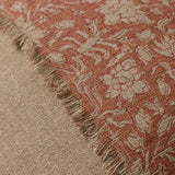 Loloi PLL0203 Orange / Natural Pillow White Cliff Studio Throw Pillows