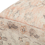 Loloi Poufs Blush / Multi Pouf White Cliff Studio Pouf