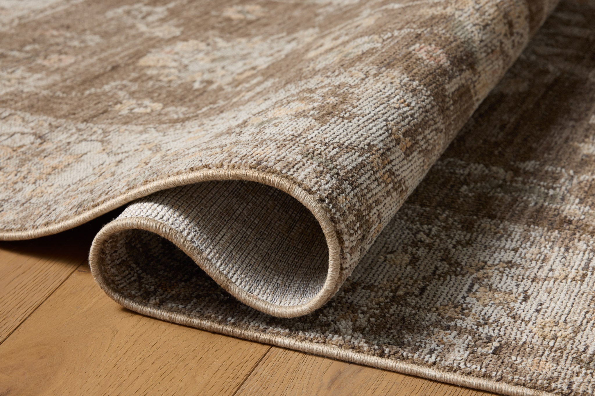 Loloi Priscilla Bark / Ivory Rug White Cliff Studio Area Rugs