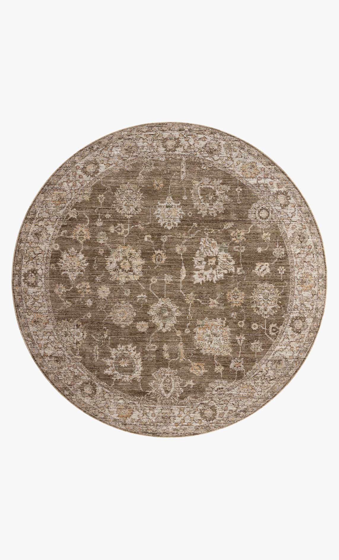 Loloi Priscilla Bark / Ivory Rug White Cliff Studio Area Rugs