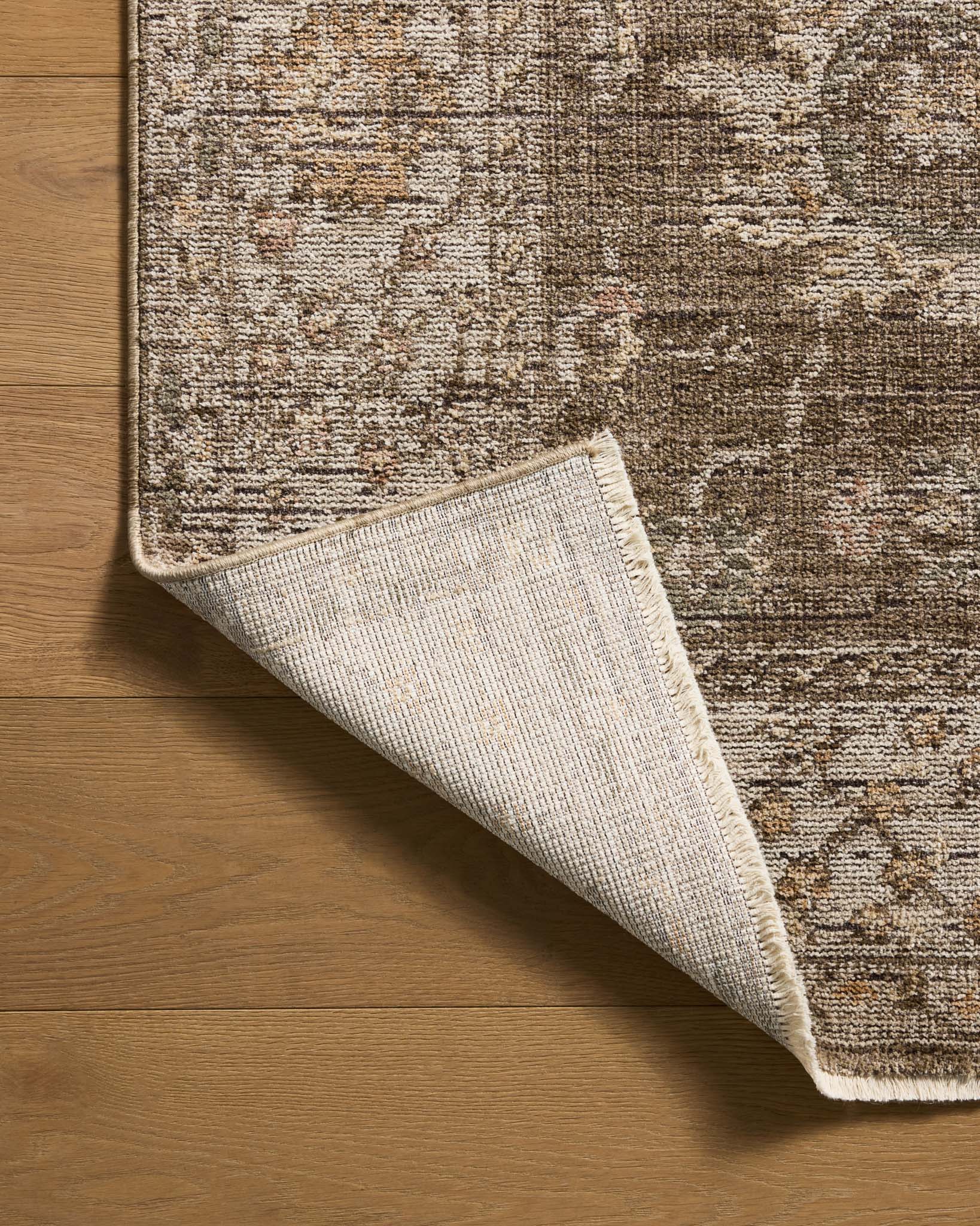 Loloi Priscilla Bark / Ivory Rug White Cliff Studio Area Rugs