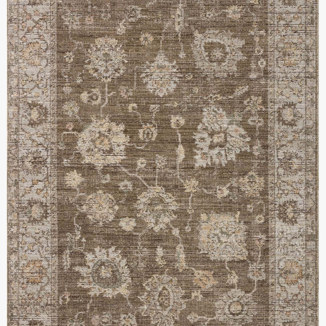 Loloi Priscilla Bark / Ivory Rug White Cliff Studio Area Rugs