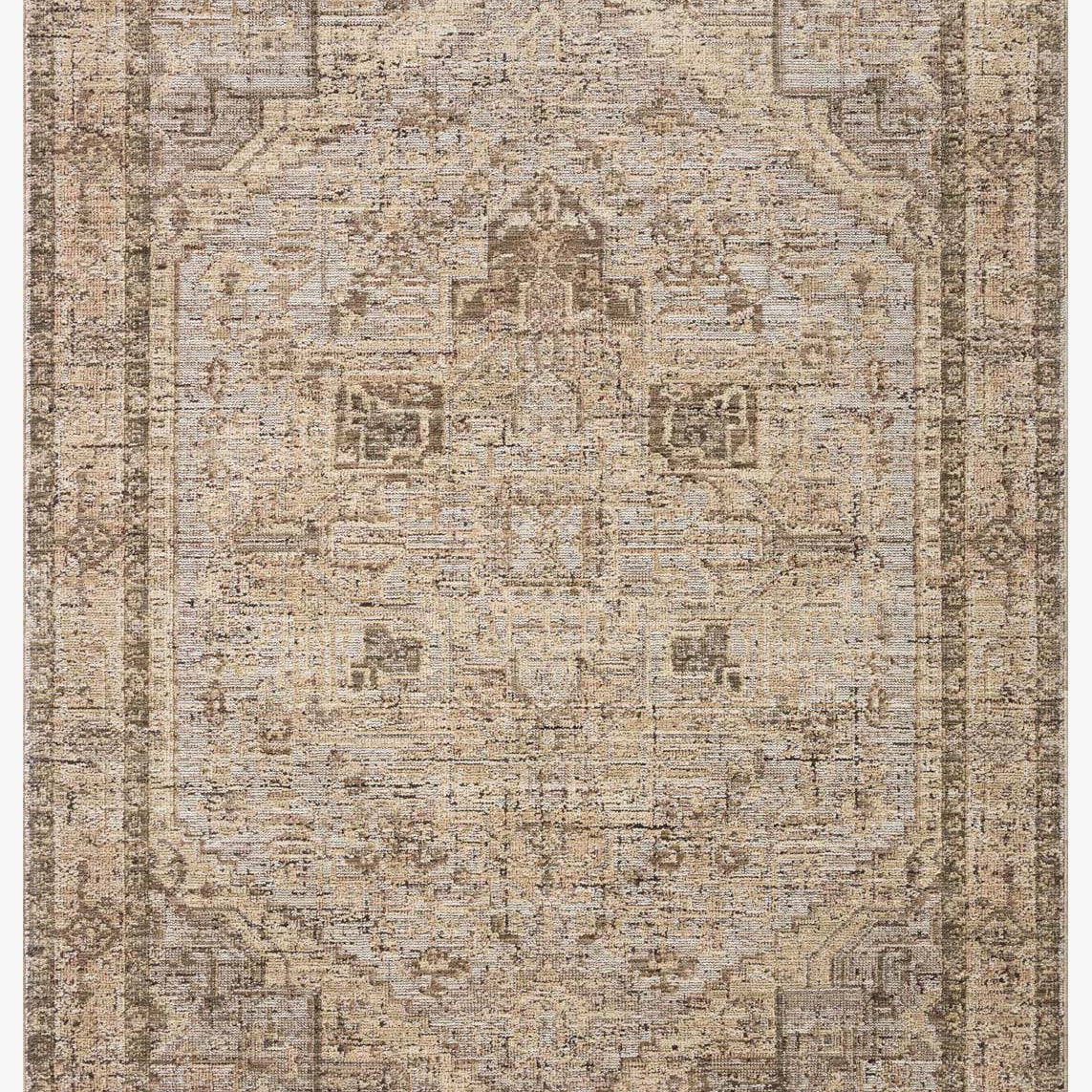 Loloi Priscilla Beige / Earth Rug White Cliff Studio Area Rugs