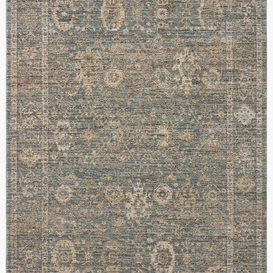 Loloi Priscilla Blue / Sand Rug White Cliff Studio Area Rugs