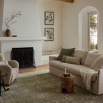 Loloi Priscilla Blue / Sand Rug White Cliff Studio Area Rugs