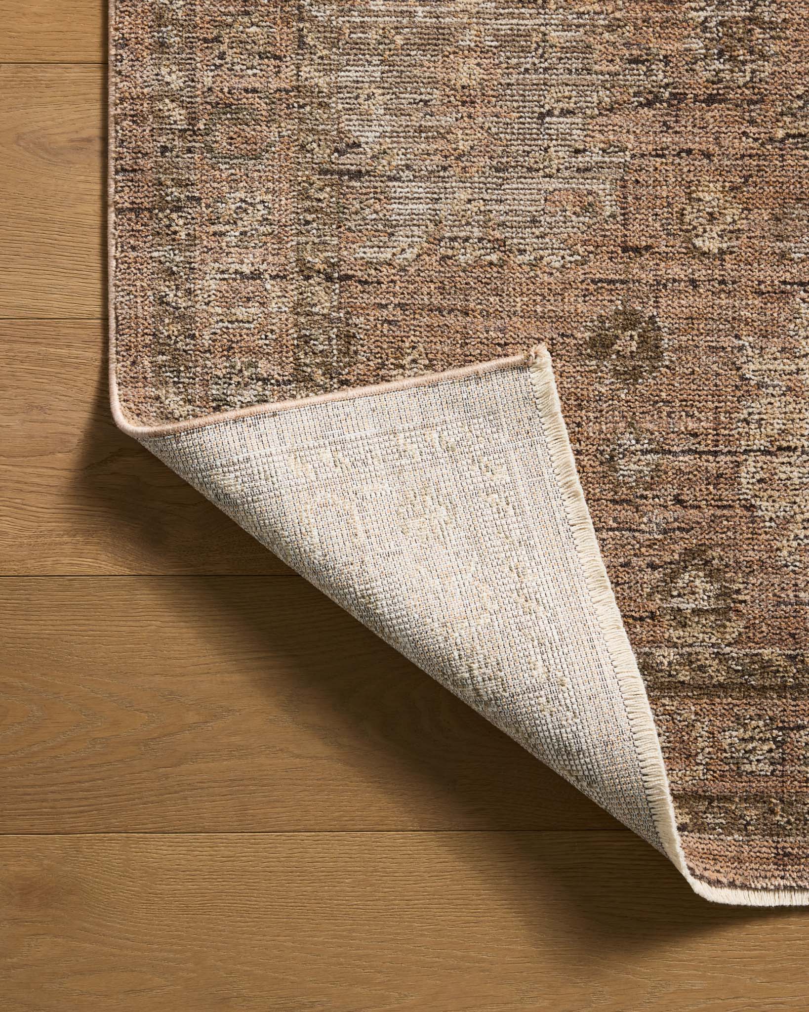 Loloi Priscilla Blush / Multi Rug White Cliff Studio Area Rugs